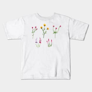 Fill your autumn with flowers Kids T-Shirt